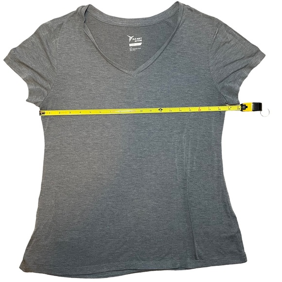 Old Navy Active Women’s Workout Tee Gray Size Large - Picture 3 of 7